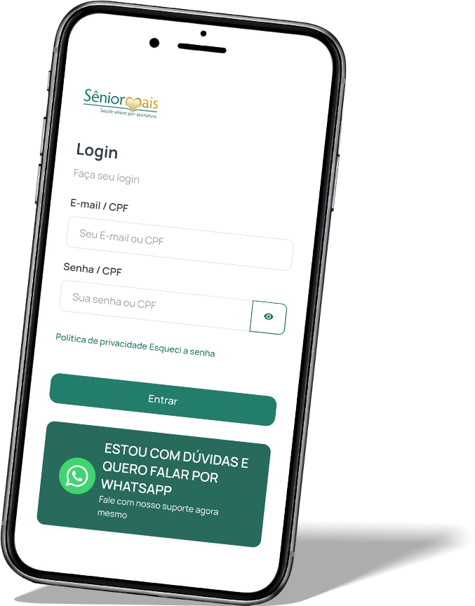 App Sênior Mais Telemedicina